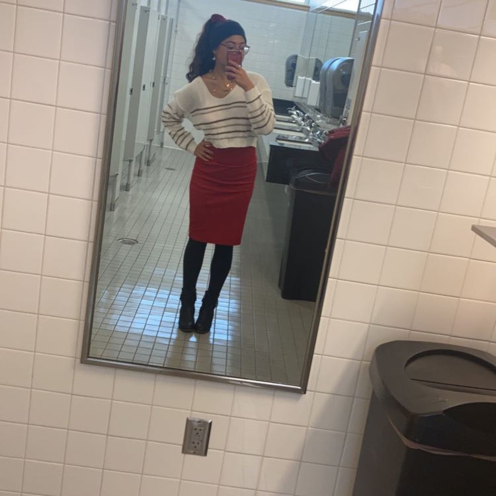 Cropped sweater